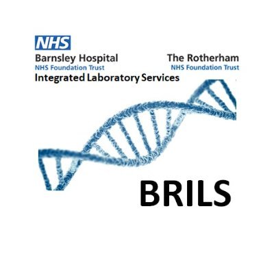 Welcome to the Twitter feed for Barnsley and Rotherham Integrated Laboratory Services (BRILS), the labs at Barnsley and Rotherham Hospitals