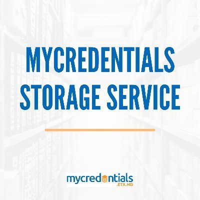 We provide electronic secure storage boxes where you can safely store e-copies of your credentials