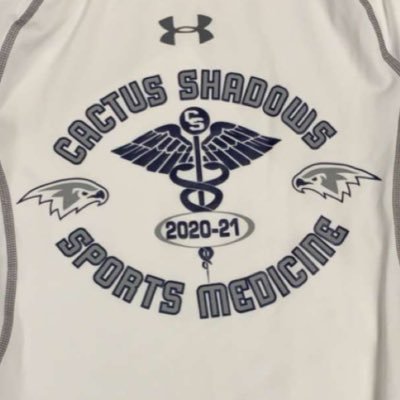 cshs_sportsmed's profile picture. Cactus Shadows High School SportsMed official account