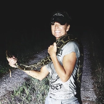 Professional Python Hunter saving the Everglades in style by using the skin of the invasive Florida Burmese python to make beautiful leather products.