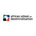 African School on Decentralisation (@africanschool_d) Twitter profile photo African School on Decentralisation (@africanschool_d) Twitter profile photo