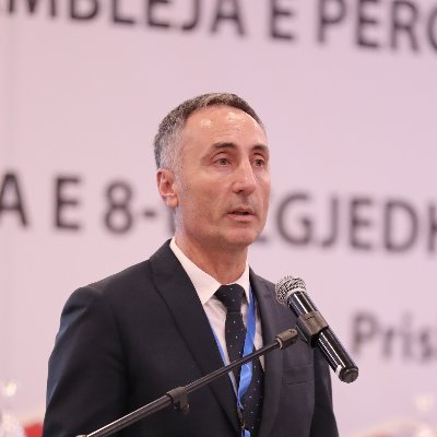 President of the @NOCKOSOVO  | President i Komitetit Olimpik të Kosovës