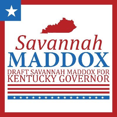Sign the official petition to draft @SavannahLMaddox to run for Kentucky Governor in 2023