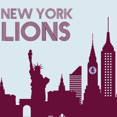 NYC's official AVFC Lions Club Supporters' Group. Watch games live at @FFactoryNY, downstairs at Legends pub: 6 W 33rd Street. (Tweets by @benmccool) UTV!