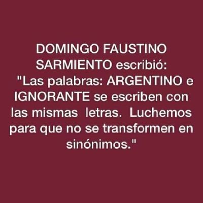 jubilada y vieja meada
no voto más x el resto de vida q m quede....
cambié de opinión, voy a votar xq soy antik y mi voto es valioso