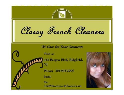 ClassyCleaners's profile picture. Classy French Cleaners’ employees are all well-trained and experienced. From when we receive your garments until they are returned to you, your clothes go throu