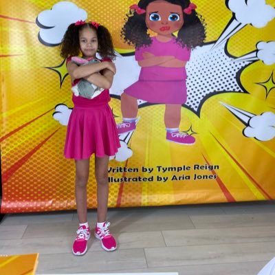 ReignTymple's profile picture. Hi! I’m Tymple Reign, the Young Author, who made my writing debut at only 7 years old! Go to https://t.co/gWf80zPApJ and get your beautiful kids one of my books!