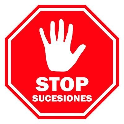 #STOPSucesiones 🛑