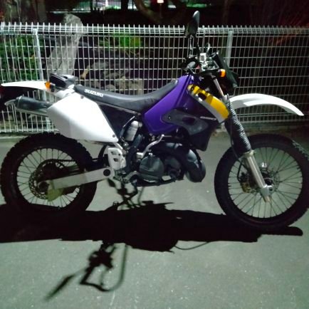 ＲＭＸ250Sに乗っています。林道探し回っています