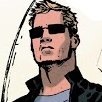 Deaf, dumb and blind. Only one of those literally. Still the best damn marksman in the world. The original Hawkeye, and don't you forget it.