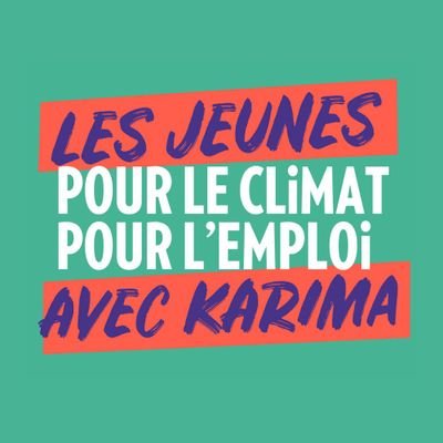 Jeunes pour le Climat et l'Emploi avec Karima