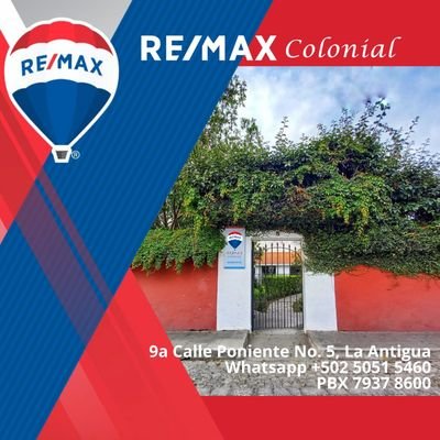 The Best #RealEstate Agency in La #AntiguaGuatemala / La Mejor Agencia de #BienesRaices en La Antigua Guatemala. WhatsApp +50250515460 info@remaxcolonial.com.gt