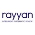 Rayyan (@rayyanapp) Twitter profile photo Rayyan (@rayyanapp) Twitter profile photo