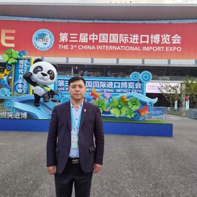 Xiao Fengwu, general manager of China daoran trade Jilin Co., Ltd., mainly exports medical devices.