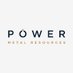 Power Metal Resources (@powermetres) Twitter profile photo Power Metal Resources (@powermetres) Twitter profile photo