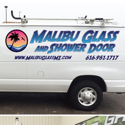 Malibu Glass and Shower Door 18 yrs a Veteran-Owned Glass Company specializing in Custom Designed Built-to-Fit European Style Frameless Shower Doors.