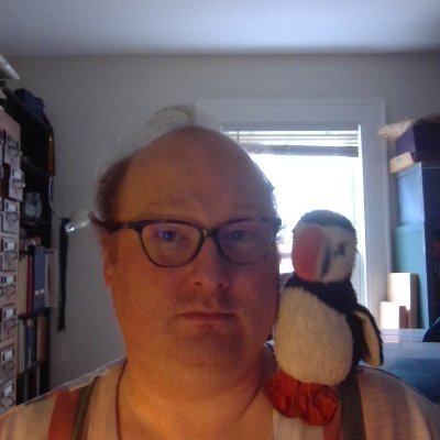 gilgalad's profile picture. Librarian, explainer of printing history, concocter of convoluted RPG scenarios, watcher of Classic Doctor Who, mixer of cocktails, enby. they/them or Þ/Þ/Þs.