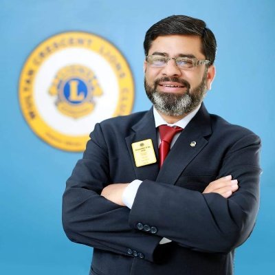 CEO of Afzal Electric & Machinery Company. 
Council Chairperson (Country Head) 2020-21, Lions Clubs International MD-305 Pakistan. #Passion #WeServe #LionsClub