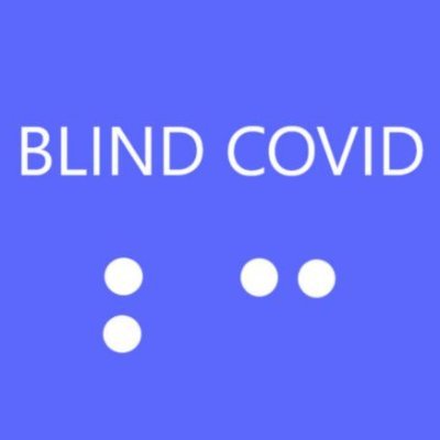 BlindCovid's profile picture. Mission: To empower blind and low vision individuals during the COVID-19 pandemic.
Awareness. Accessibility.  Strategies.  Stories.
a11y