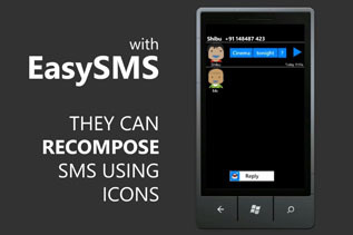 EasySMS empowers illiterate people to read, compose and send text messages to their contacts. It also helps managing contacts in an innovative and fun way.