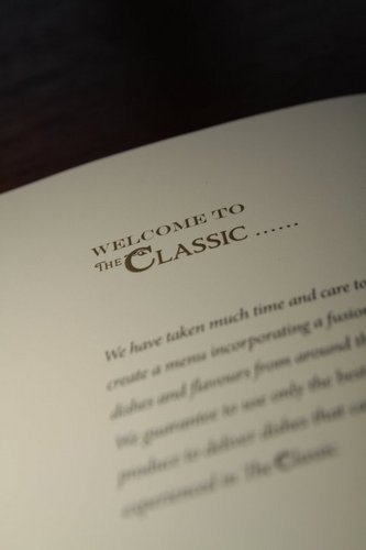 We have taken much time and care to create a menu incorporating a fusion of dishes and flavours from around the world.