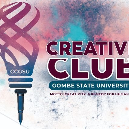 CC GSU is fully recognized by Gombe State University. It aims at providing remedy for humanity through creativity. Let's join hands and lift humanity up!