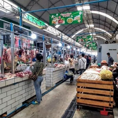 Traditional Khmer market-inspired value retail. Women-led small & medium-sized biz. Grocery, Fresh Food, Daily Essentials, Carparks & Innovation. Seen on CNN.