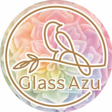 GlassAzu 耐熱ガラス(ボロシリケイト)で花や動物をモチーフに、ペンダントや一輪挿しなどを制作してます。   デザフェス4F/K-182