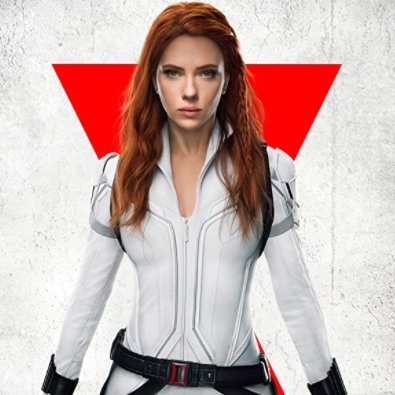 Scarlett Johanssen as Black Widow in the film 