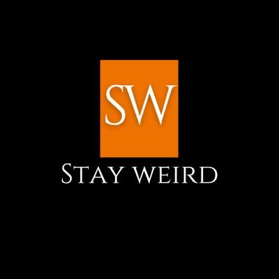 stayweird 
follow us for awesome weird stuff
