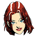 a piece of easily upset meat / arcade wench / weird brain expert / copes beautifully