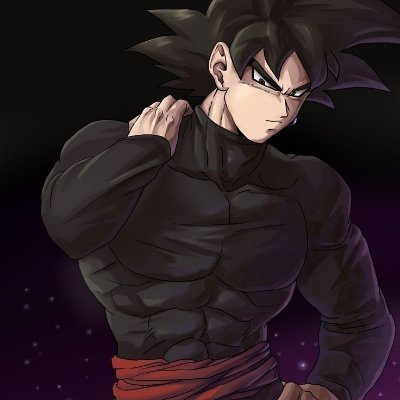 Art básica - Desenho do Goku black 😊