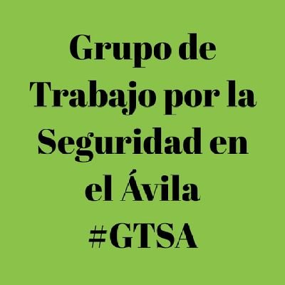 Grupo de Trabajo por la Seguridad en el Ávila (y en todos los espacios naturales de Venezuela)
Trabajamos por un país #MásVerde
#GTSA
#PorUnAvilaSeguro
#CUPNEA