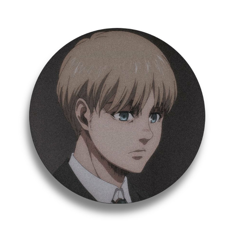 nrestsoldier's profile picture. 𖥻  𝗮𝗿𝗺𝗶𝗻   愛   𝗿𝗮𝘆&𝗲𝗺𝗺𝗮&𝗻𝗼𝗿𝗺𝗮𝗻    𔘓   アルミン :: 🌻