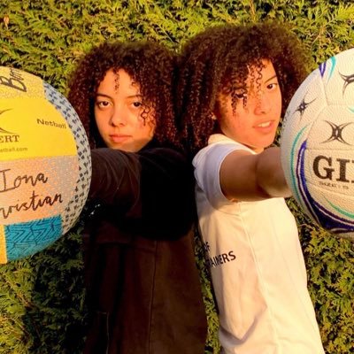 Rudee and Halee Robinson -Twins. Netball inspired activities that we love to do to keep fit and challenge ourselves. Solo Sessions & Gilbert Ambassadors. 🐝⭐️