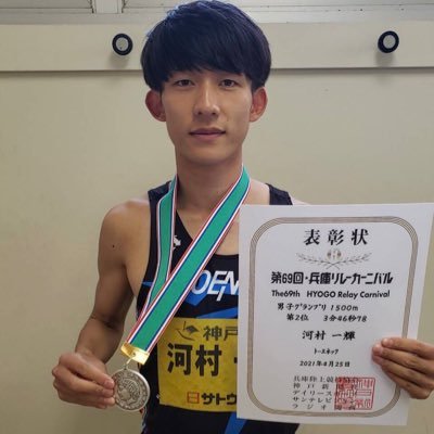 kawakazu_run's profile picture. 走ることに今だに夢中 1500m3'35”42      チャンドゥ推し🐯