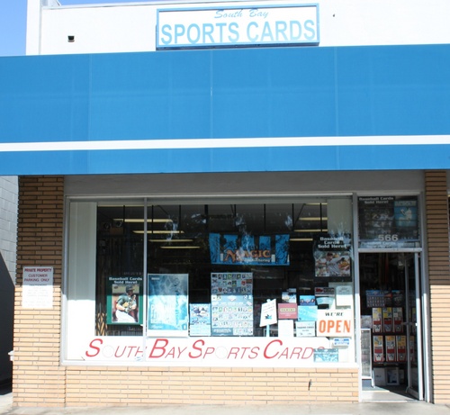 We are a full service Sports Cards & Memorabilia shop,serving collectors since 1986. We also have some Gaming & Non-Sports. Stop by and check us out. Thank you.