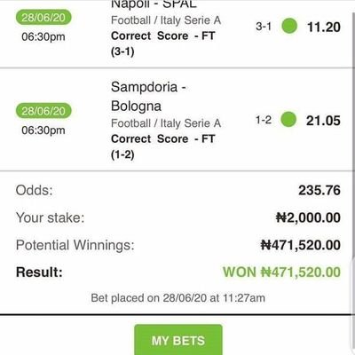 I'm dealing with fixed match payment after winning our game is legit game 💯💯💯 run away from scam DM with good game via WhatsApp +2349064166847