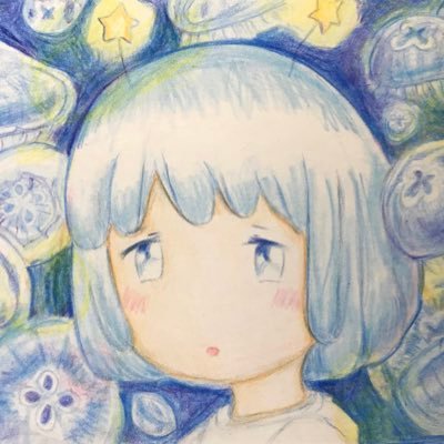 ⭐️絵垢(@pukupukuBlue)⭐️ VRCアバターは@KikyoMiyaharaさんに作っていただきました!