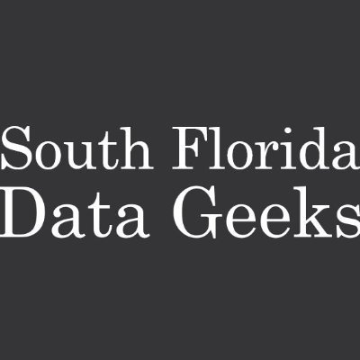 South Florida Data Geeks Profile