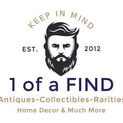 1 of a FIND is a treasure trove of antiques, collectibles, & rarities. Come find that 1 of a kind thing you didn't even know you were looking for.