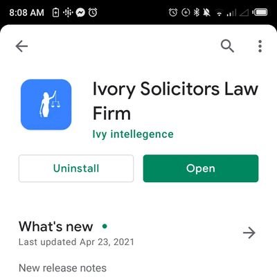 Ivy Legal Tech a leading artificial intelligence legal research Assistant for Nigerian Legal Practitioners.