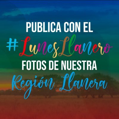 🤠 Hoy es #LunesLlanero