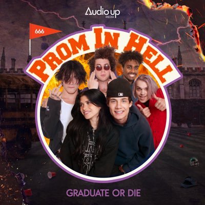 GRADUATE OR DIE ☠️ The third installment of the horror-musical podcast series following #HalloweenInHell and #VdayInHell 😈🔥🎸