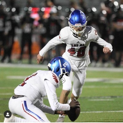 Kicker / Orange Coast College / 4⭐️ / 160 lbs 6'0