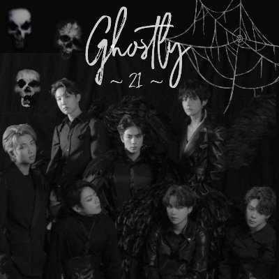 Welcome to Ghostly! A BTS fic fest focused around MCD (MANY TWs) 𝔭𝔯𝔬𝔠𝔢𝔢𝔡 𝔴𝔦𝔱𝔥 𝔠𝔞𝔲𝔱𝔦𝔬𝔫...
What will you write in your death note?