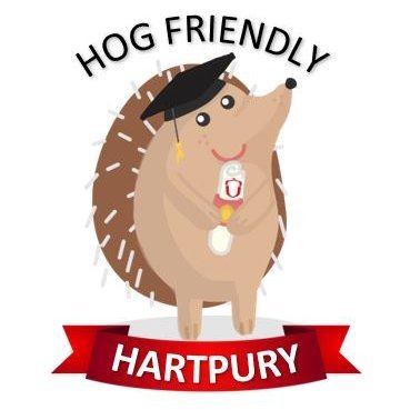 Welcome to Hog Friendly Campus @Hartpury University - staff and students working together to make our campus safer for hedgehogs 🦔