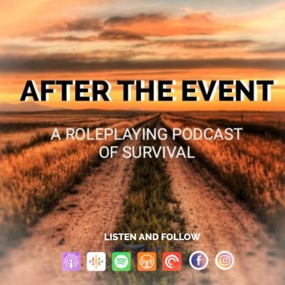 After The Event is a roleplaying podcast of survival. Join Adam and Sassy as they navigate the new world against, plagued, humans and uncover a deadly secret