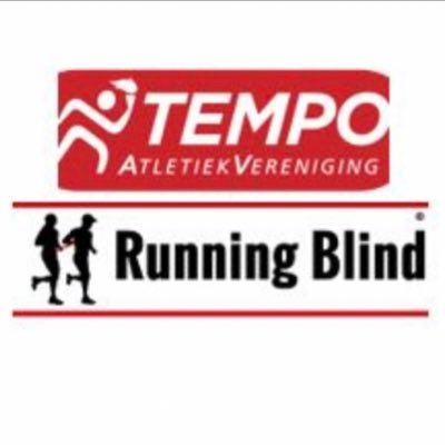 Running Blind Tempo Bussum commissie Tempo Inclussief. (Hard)lopen voor (doof)blinden en slechtzienden samen met buddy’s.