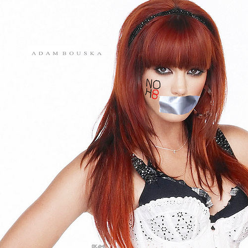 *NOT affiliated with the NOH8 campaign. Just a HUGE supporter trying to get the attention of some celebrities. Tweet me w/ who you'd like to see do a shoot! :)